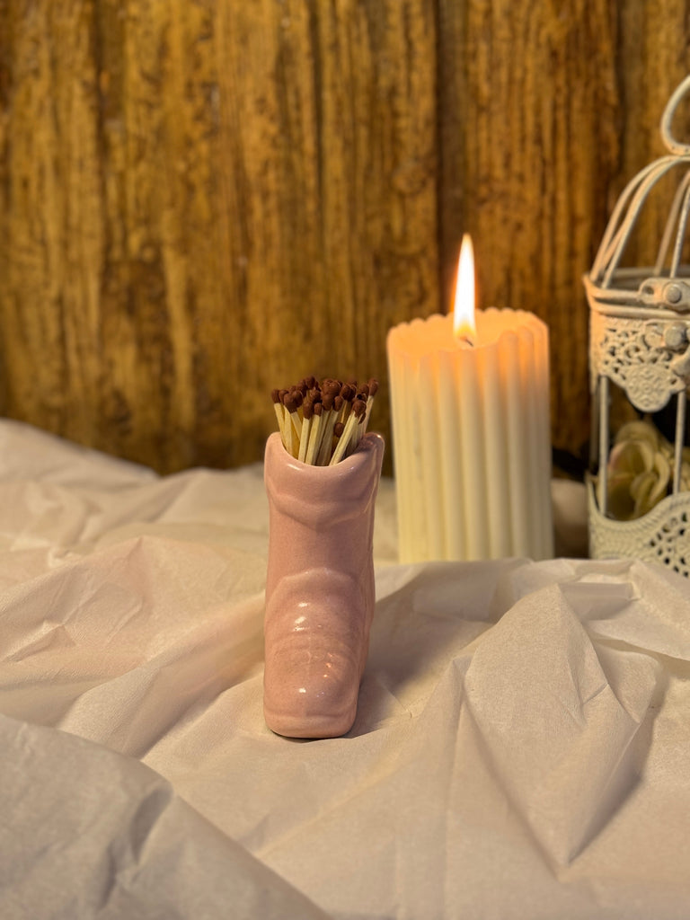 Pink MatchStick Holder🎀