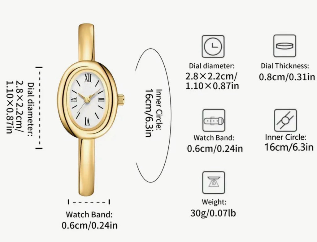 Radiant Gold Plated Women Watch