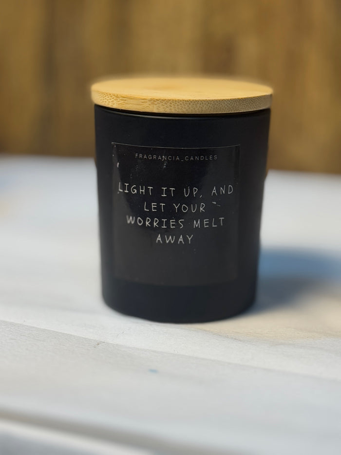 Black Jar Candle