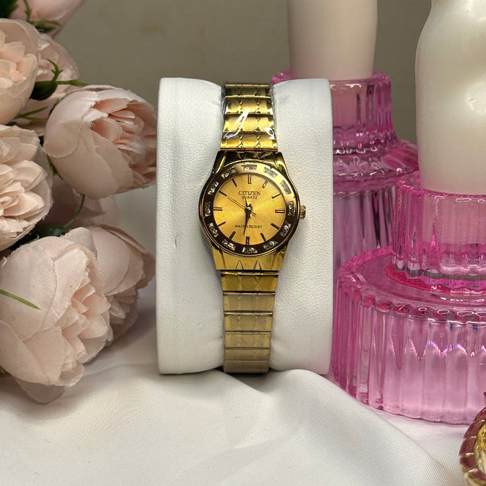 CITIZEN Golden Small dial Watch